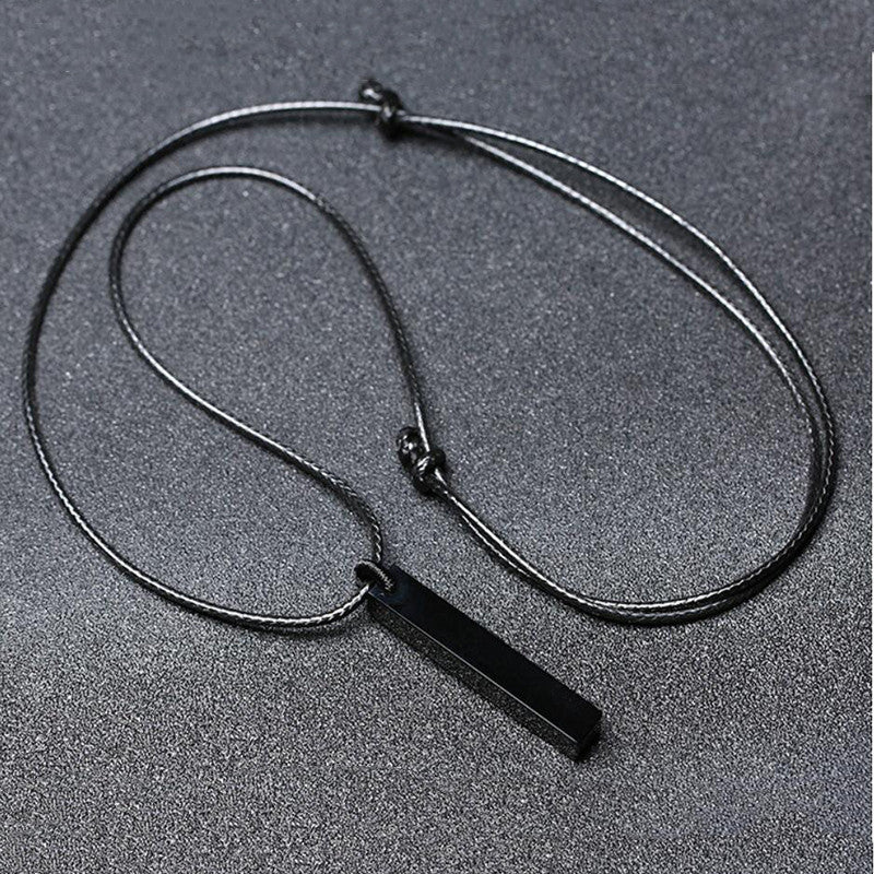 “Protection” Pendant in Black Obsidian