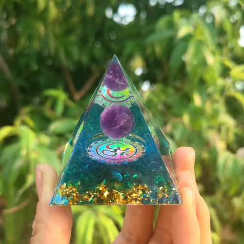 Enchanted Mystique: Orgonite Crystal Energy - OM