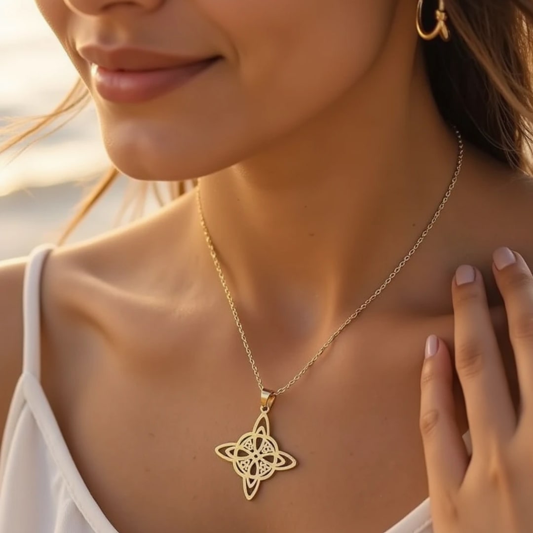 “Eternal Protection” Pendant in Witch’s Knot