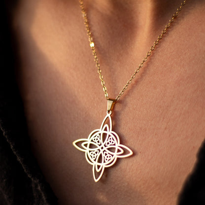 “Eternal Protection” Pendant in Witch’s Knot