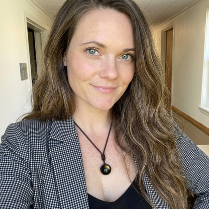 “Keiko” Golden Obsidian Pendant
