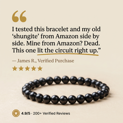 Shungite EMF Shield Bracelet™