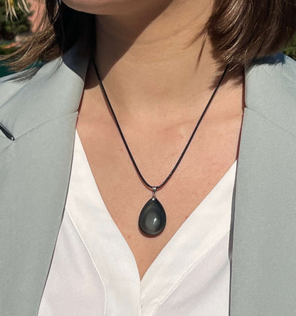 Pendant in Celestial Eye Obsidian