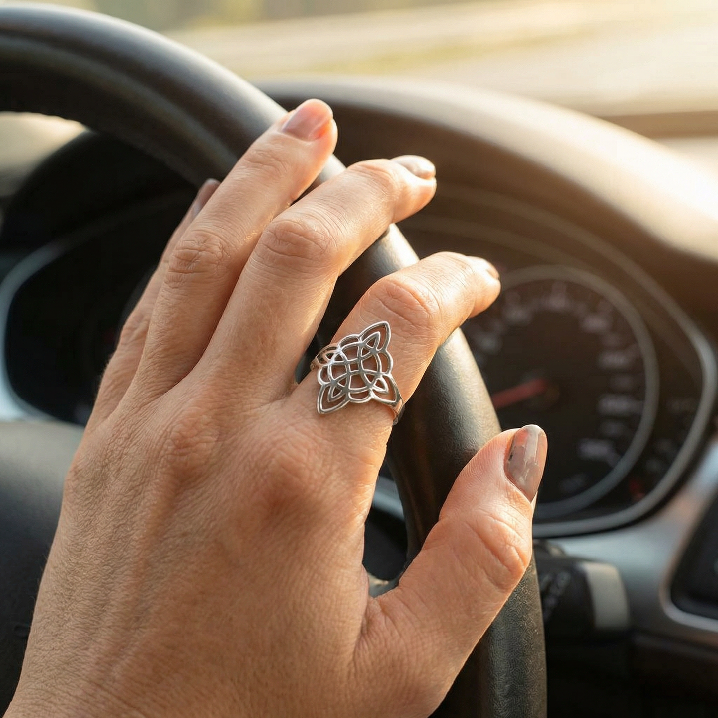 “Eternal Protection” Witch’s Knot Ring